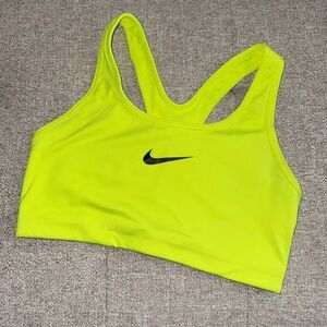 Nike Women's Bright Yellow Sports Bra